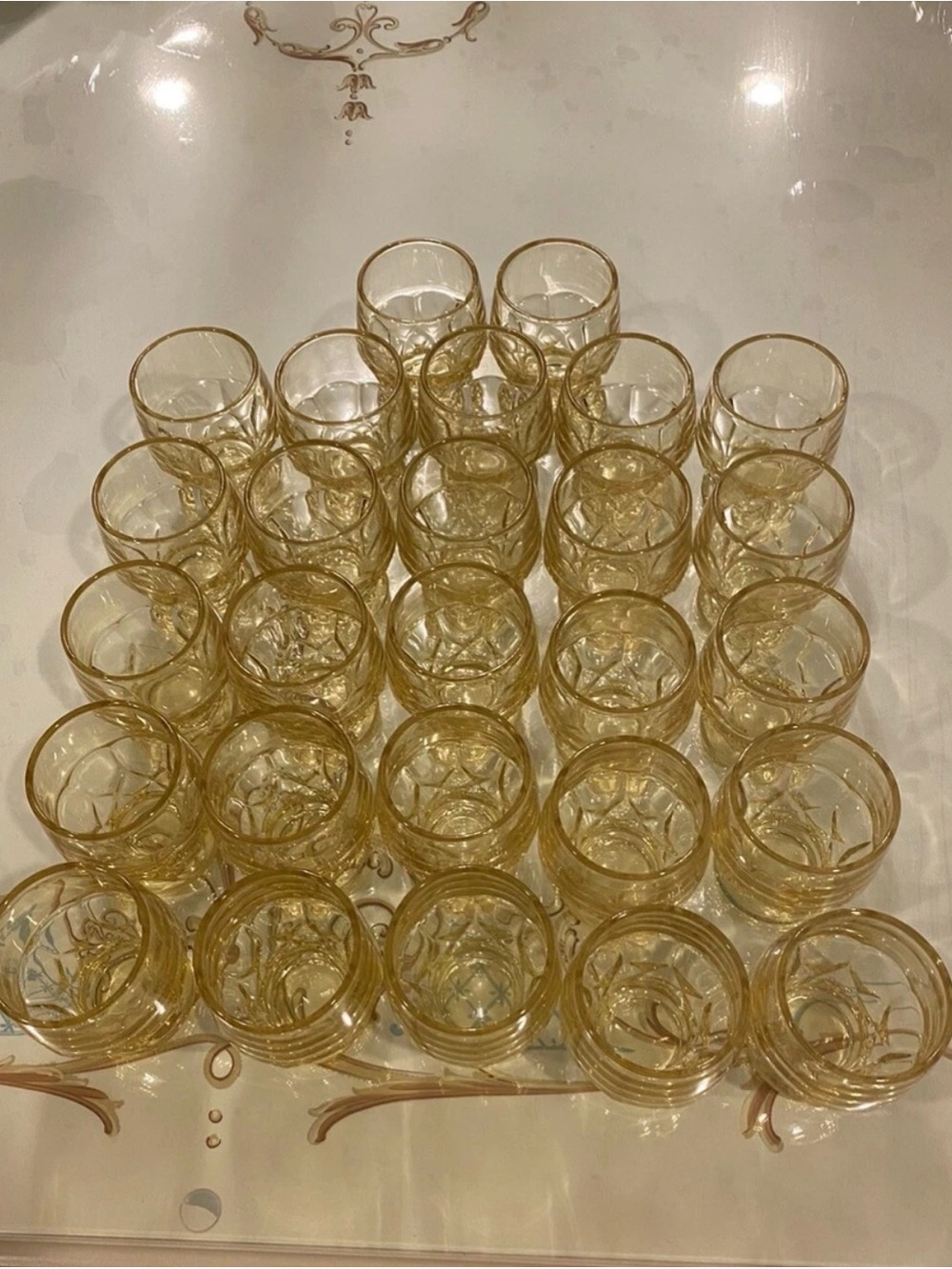 Amber Glass Tumbler - Set of 30